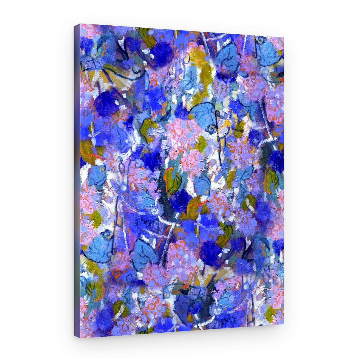 Repeatpat Hydrangea Orig – Canvas Print