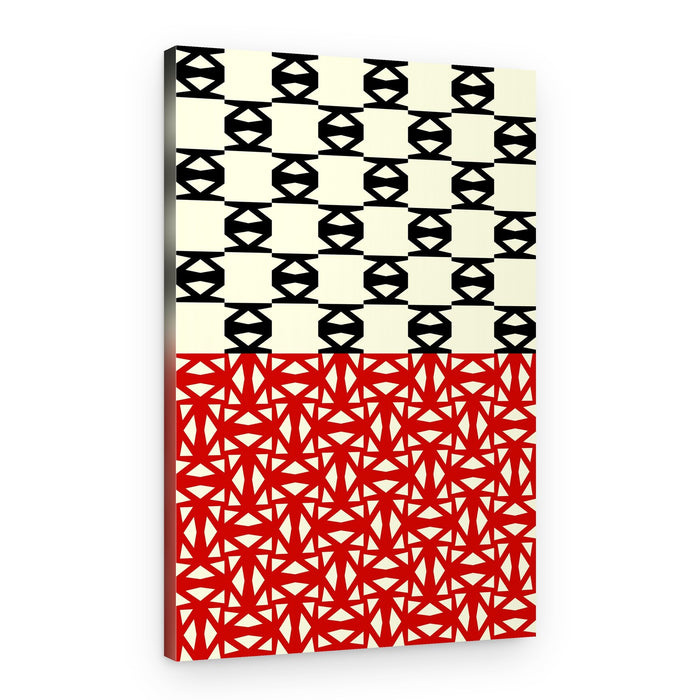 Bold Geometric Patterns – Canvas Print