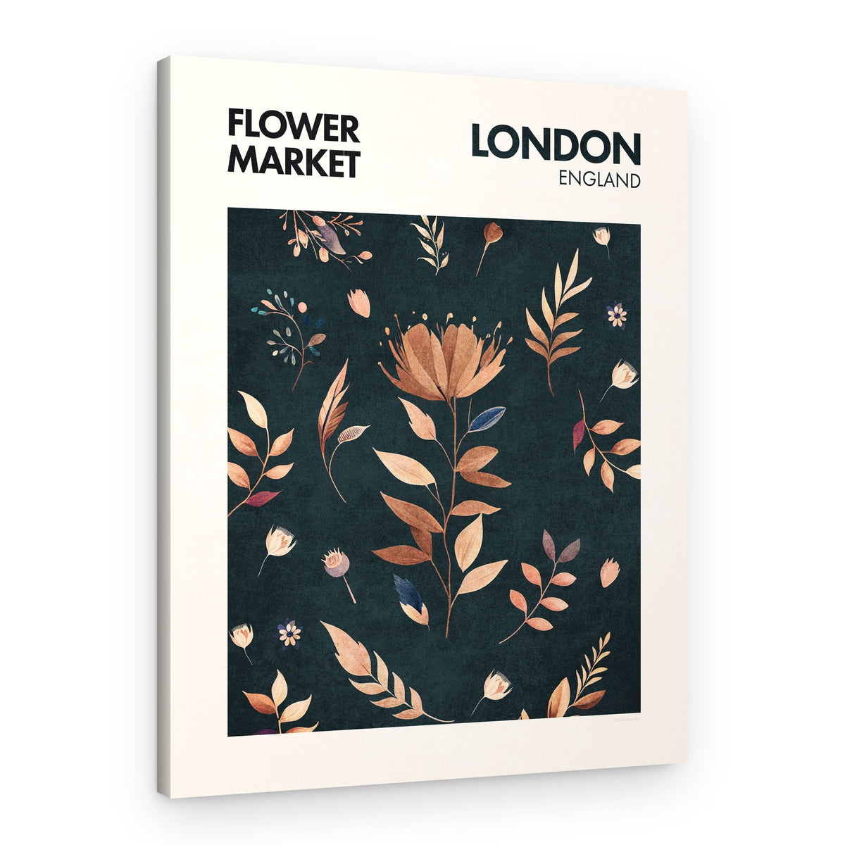 Petals in London – Canvas Print