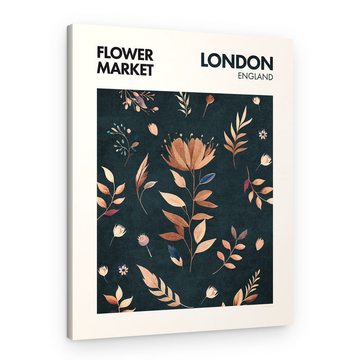 Petals in London – Canvas Print