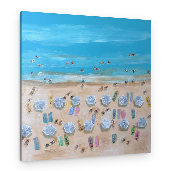 Summer Beach Day – Canvas Print