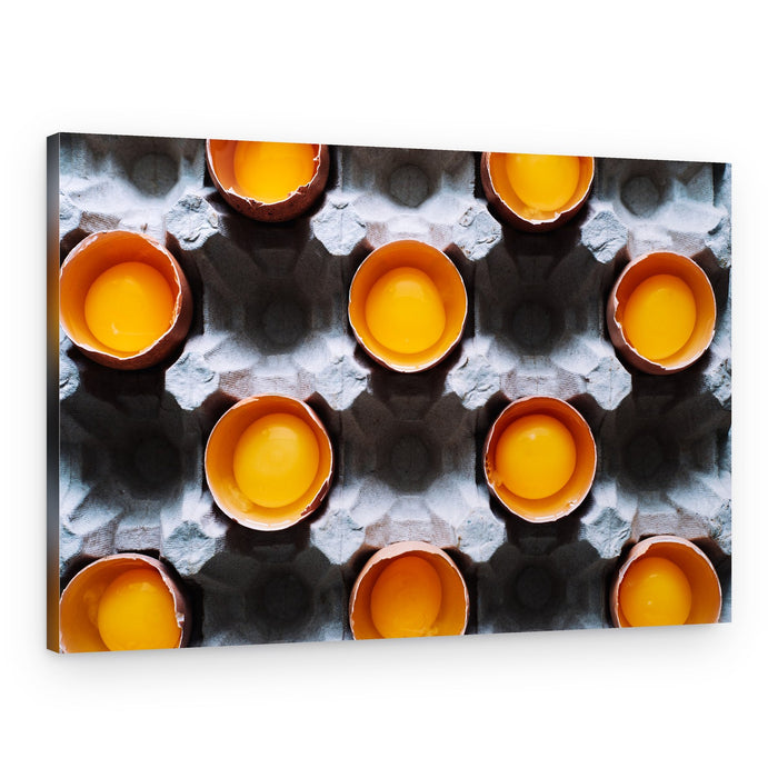 Golden Egg Yolks – Canvas Print