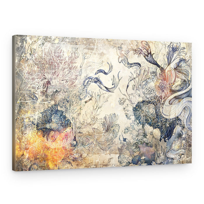 Underwater Fantasy Garden – Canvas Print