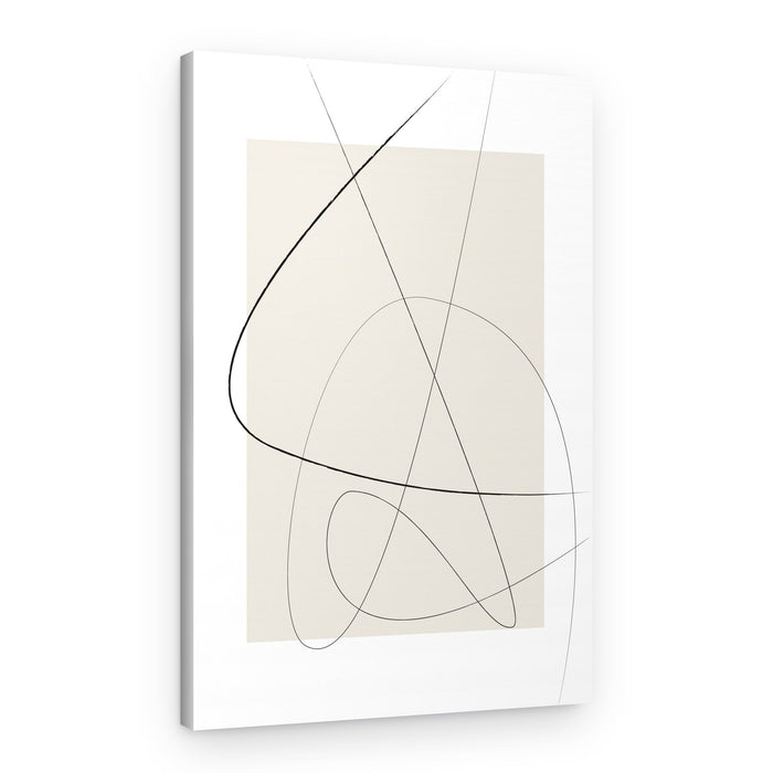 Modern Abstract Lines – Canvas Print