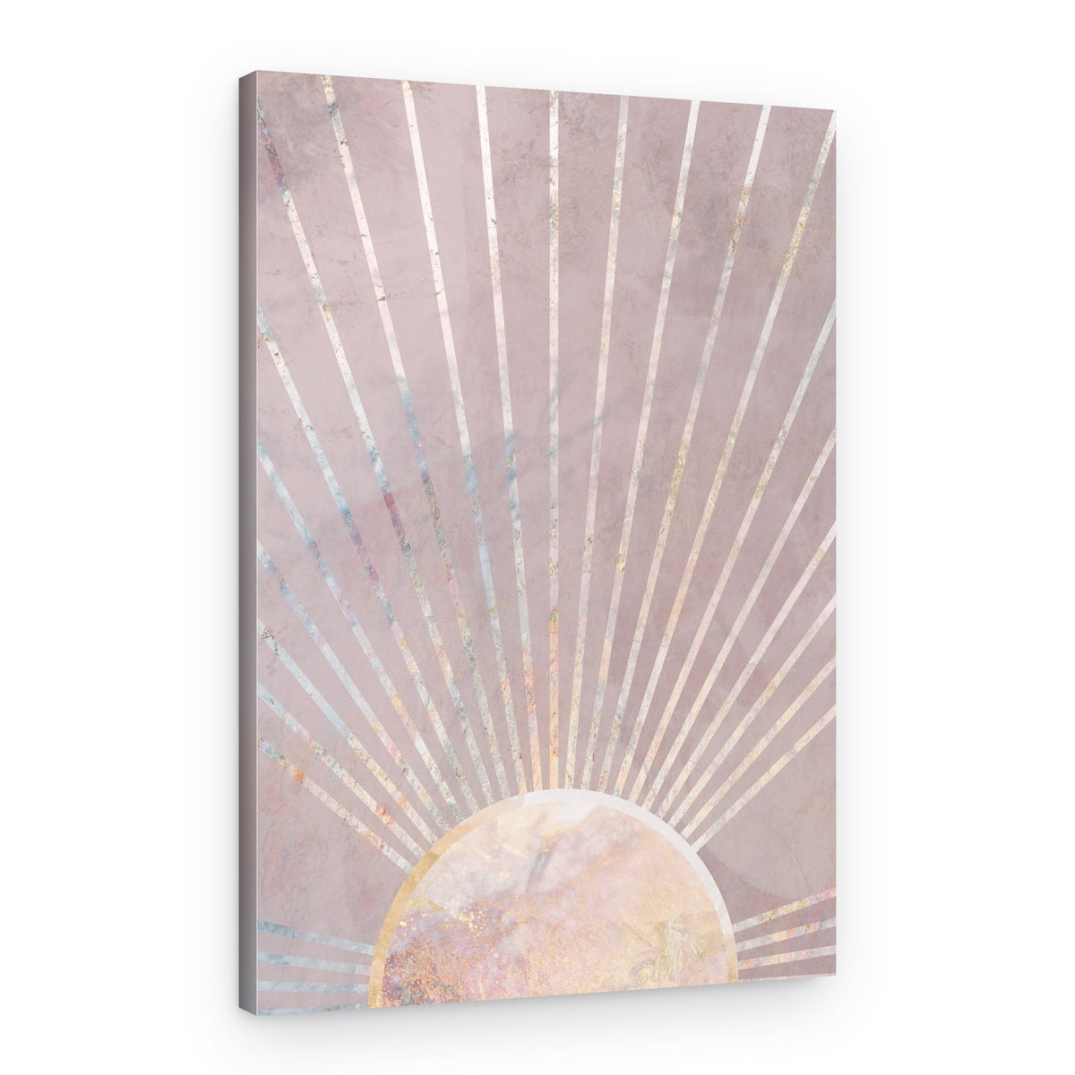 Celestial Sun Glow – Canvas Print