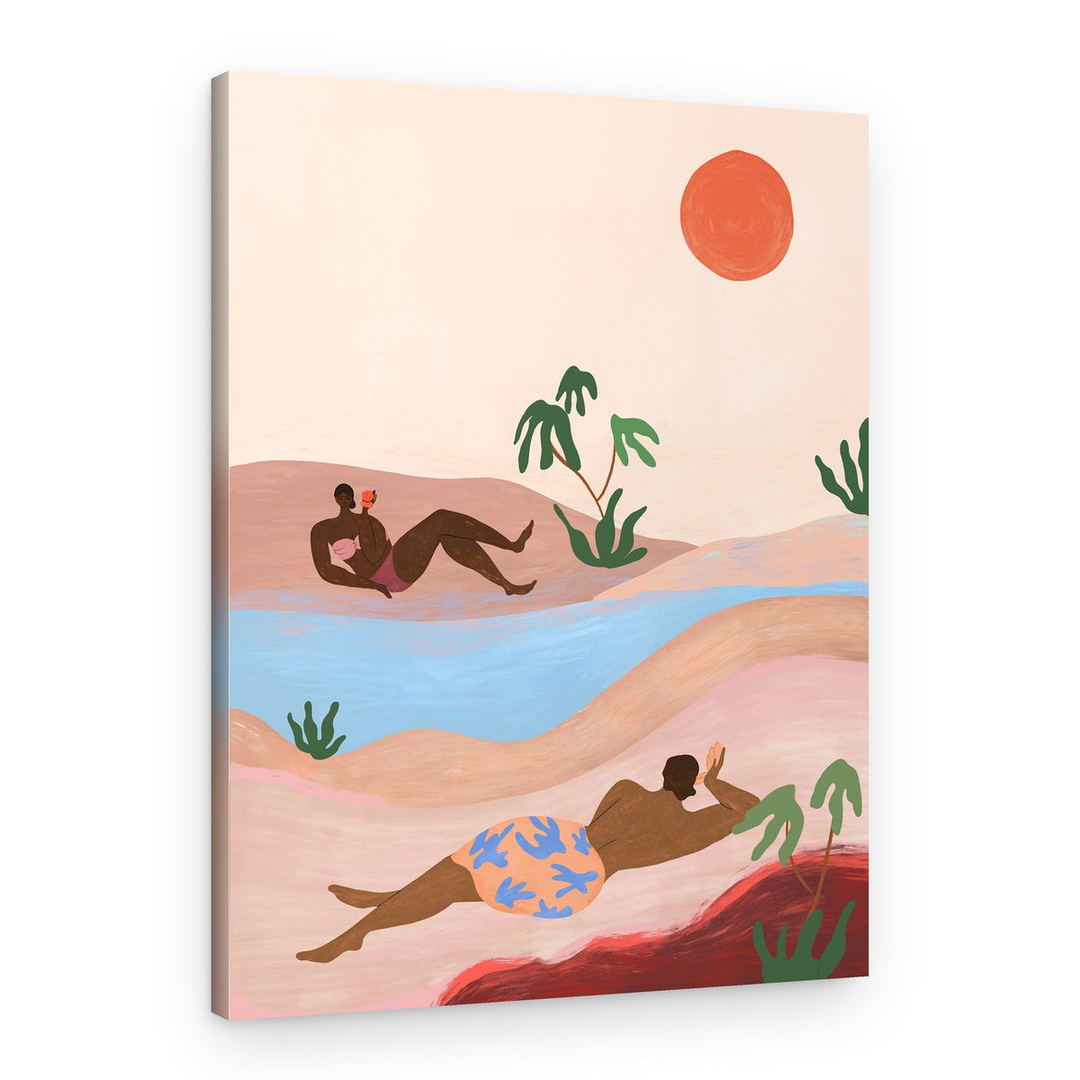 Beach Please – Canvas Print