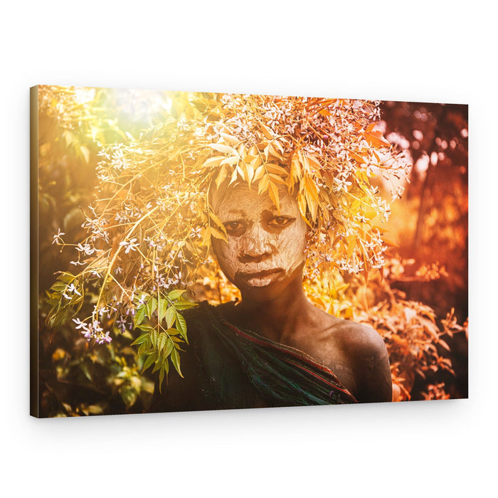 Ethereal Forest Child – Canvas Print