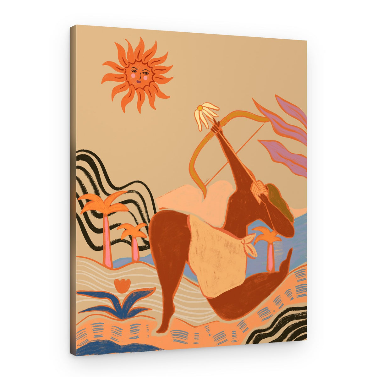 Bow And Arrow – Canvas Print