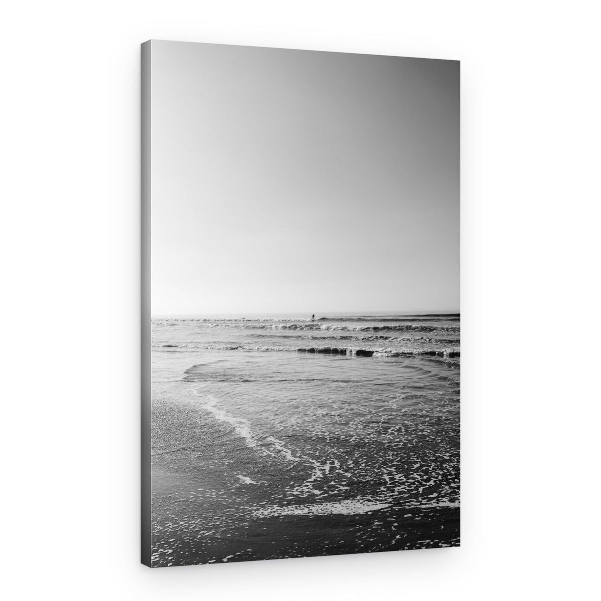 Calm Ocean Solitude – Canvas Print
