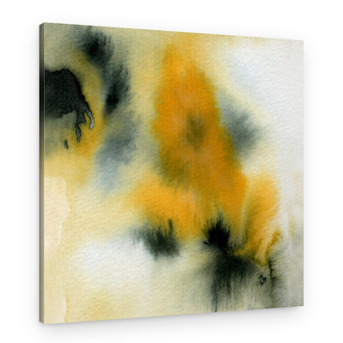 Warm Fluid Abstract – Canvas Print