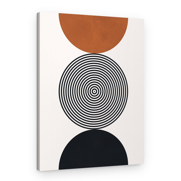 Modern Geometric Balance – Canvas Print
