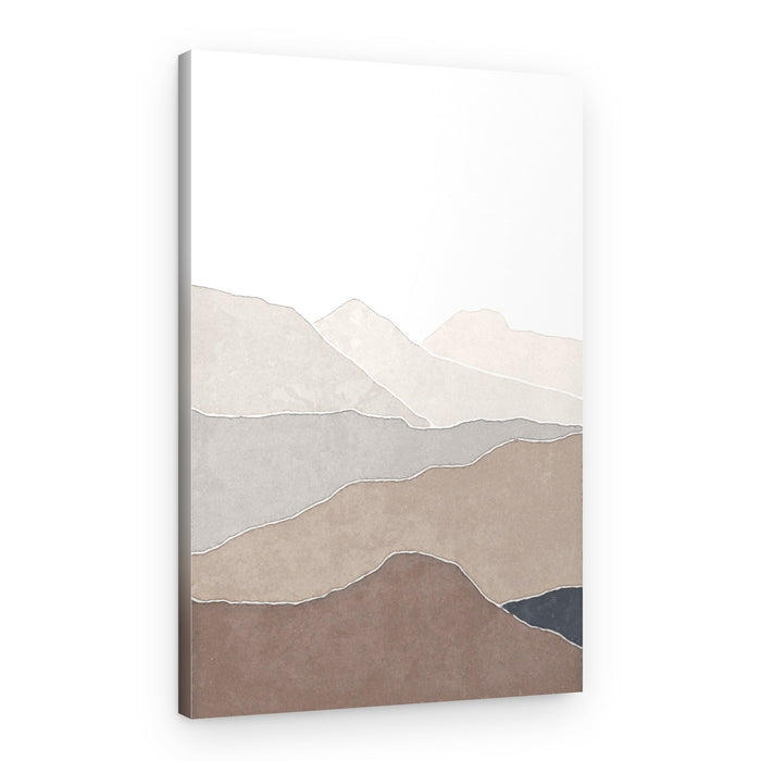 Muted Mountain Landscape – Canvas Print