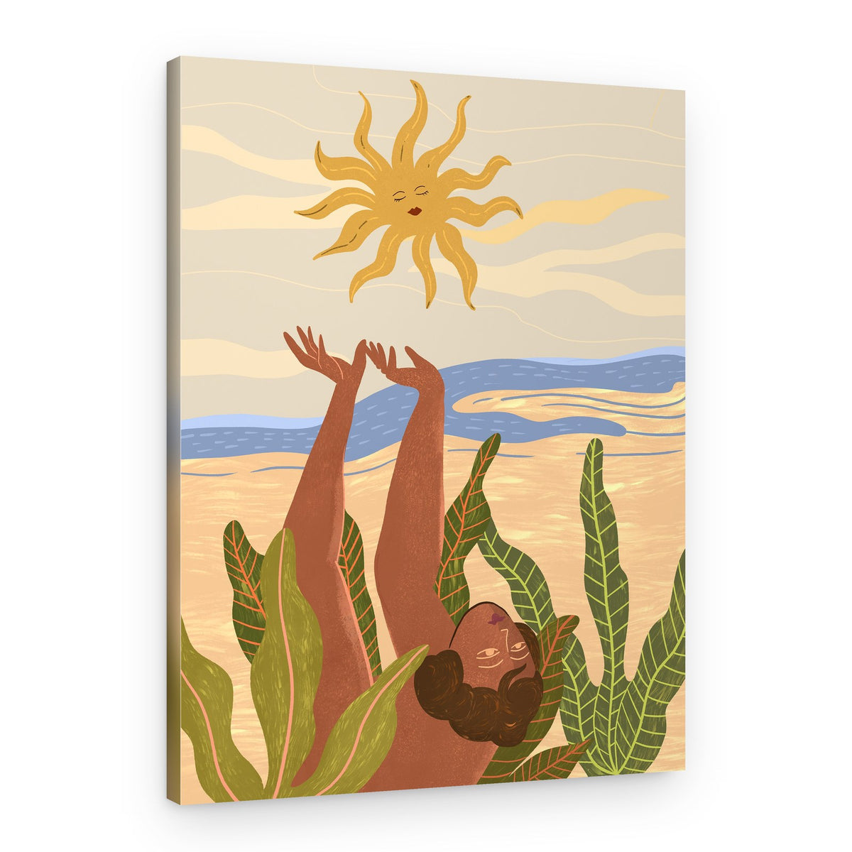 Sun Worship – Canvas Print