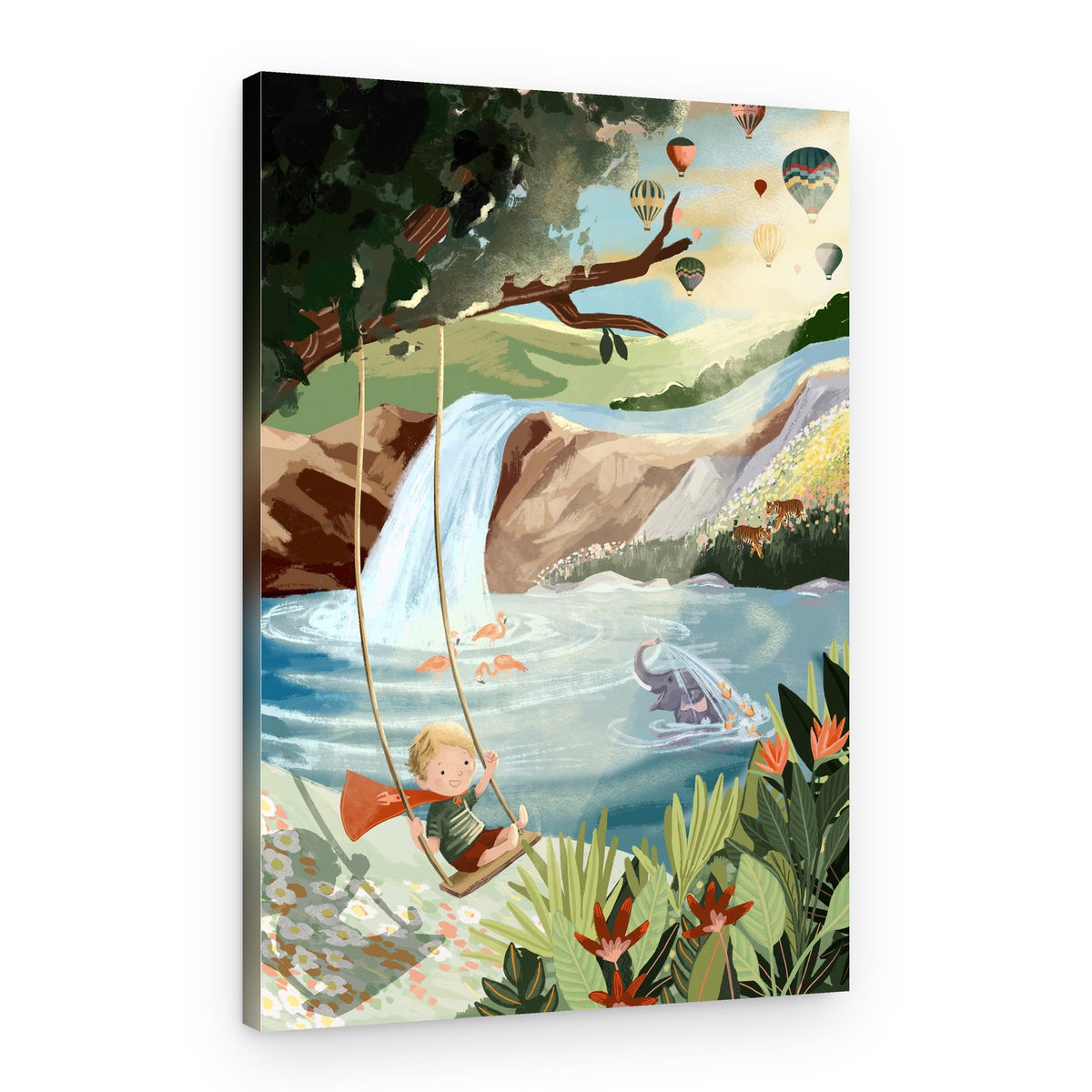Swingset Dreams – Canvas Print