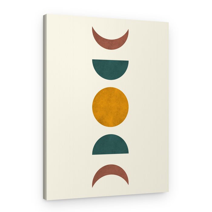 Sun Moon Phases – Canvas Print