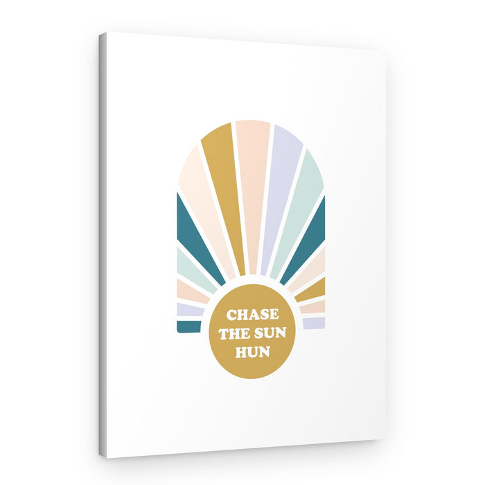Pastel Sun Quote – Canvas Print