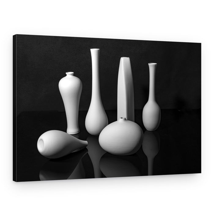 Elegant Ceramic Forms – Canvas Print