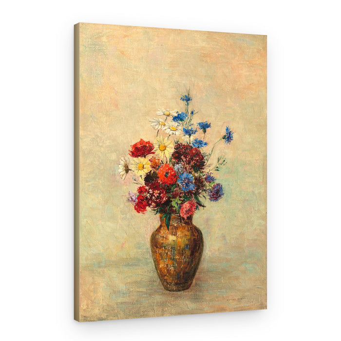 Flowers In a Vase – Canvas Print