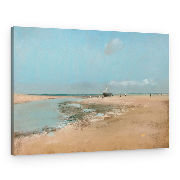 Beach At Low Tide – Canvas Print