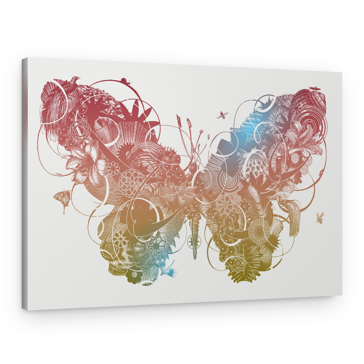 Intricate Steampunk Butterfly – Canvas Print