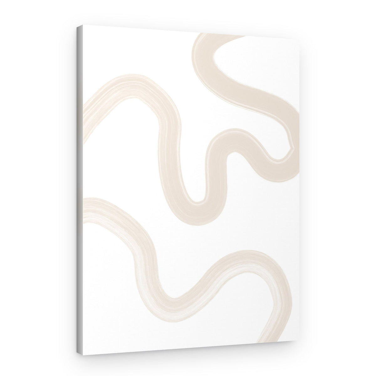 Abstract Flowing Lines – Canvas Print