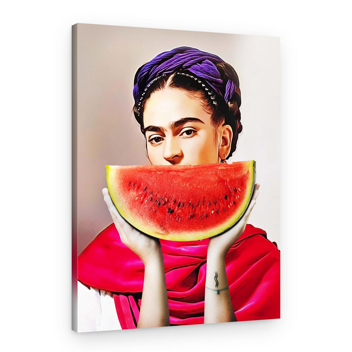 Watermelon Frida – Canvas Print