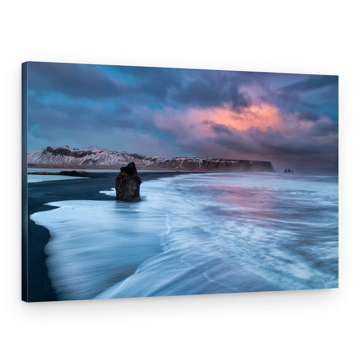 Dramatic Icelandic Seascape – Canvas Print