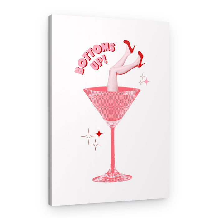 Martini Mischief – Canvas Print