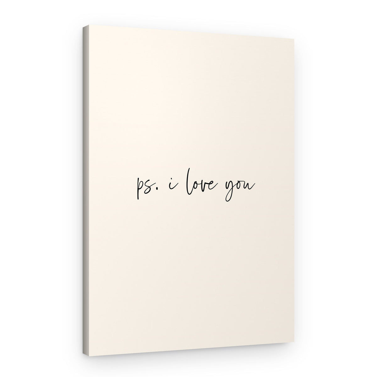 Ps I Love You – Canvas Print