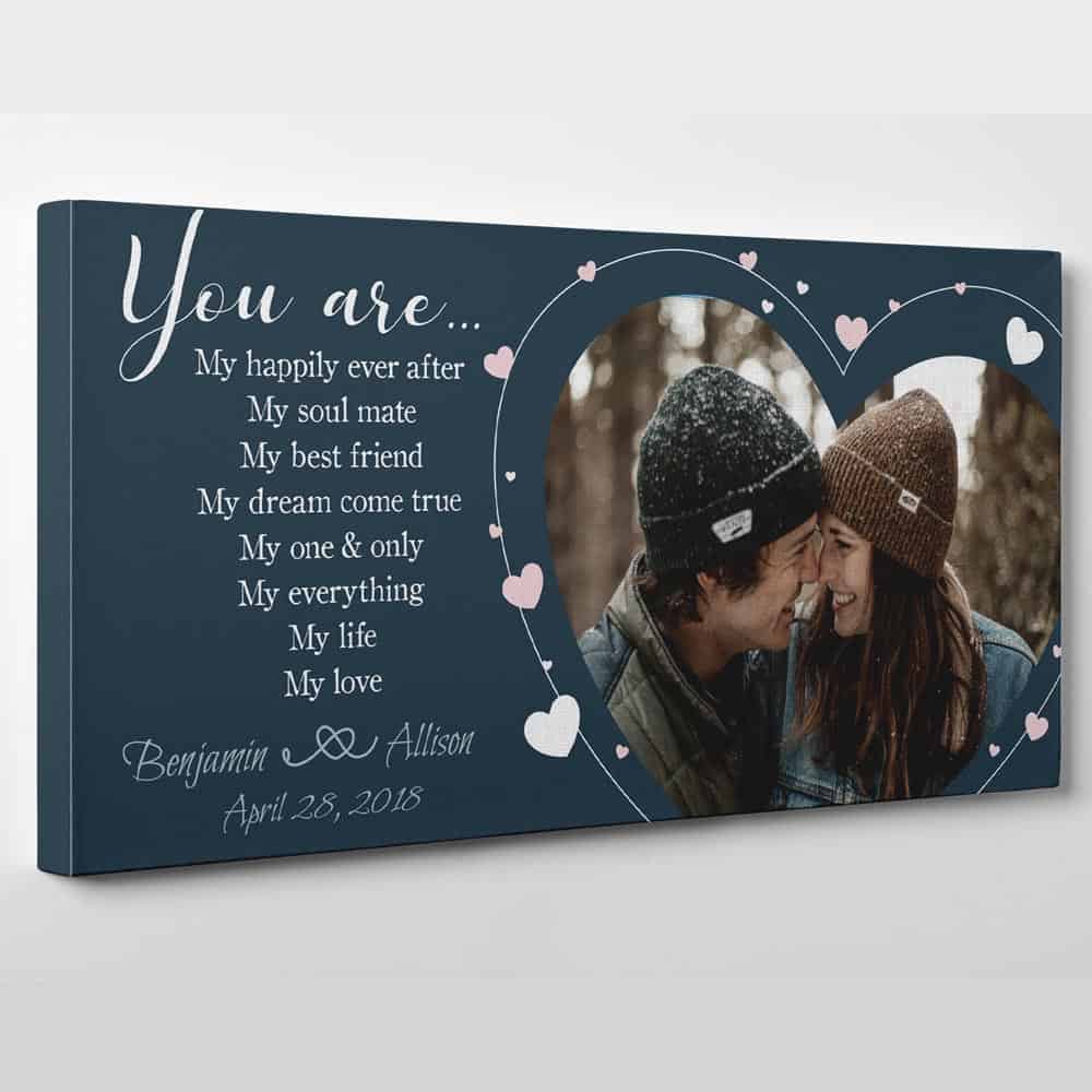 You are My Everything - My Life - My Love Custom Photo Canvas