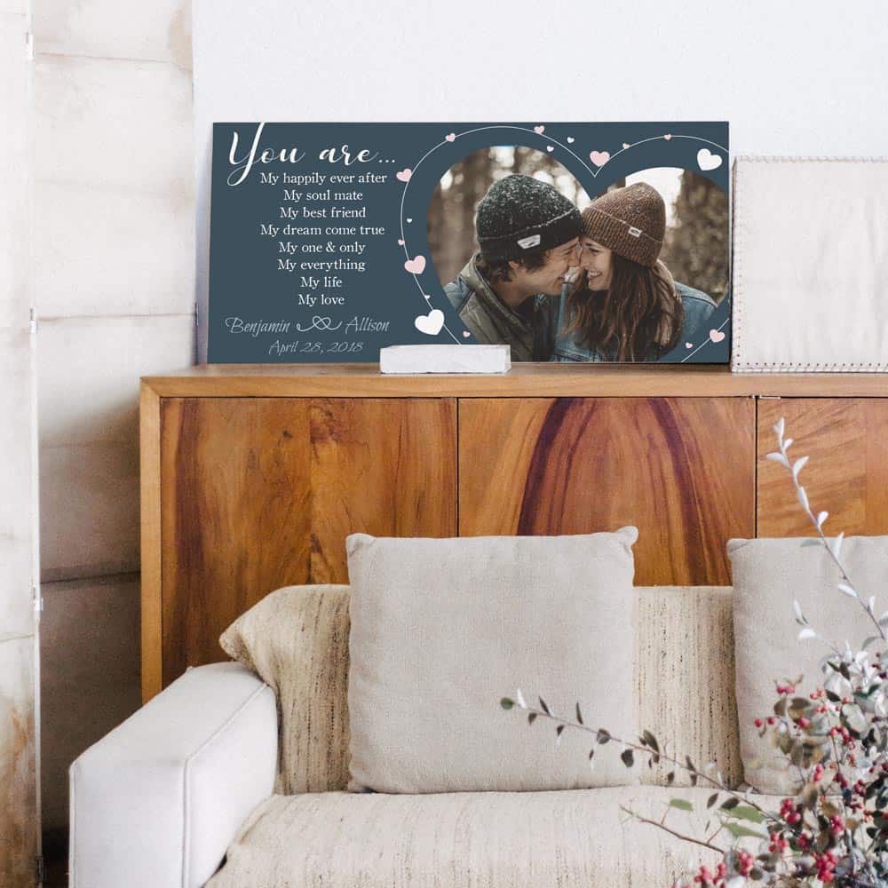 You are My Everything - My Life - My Love Custom Photo Canvas